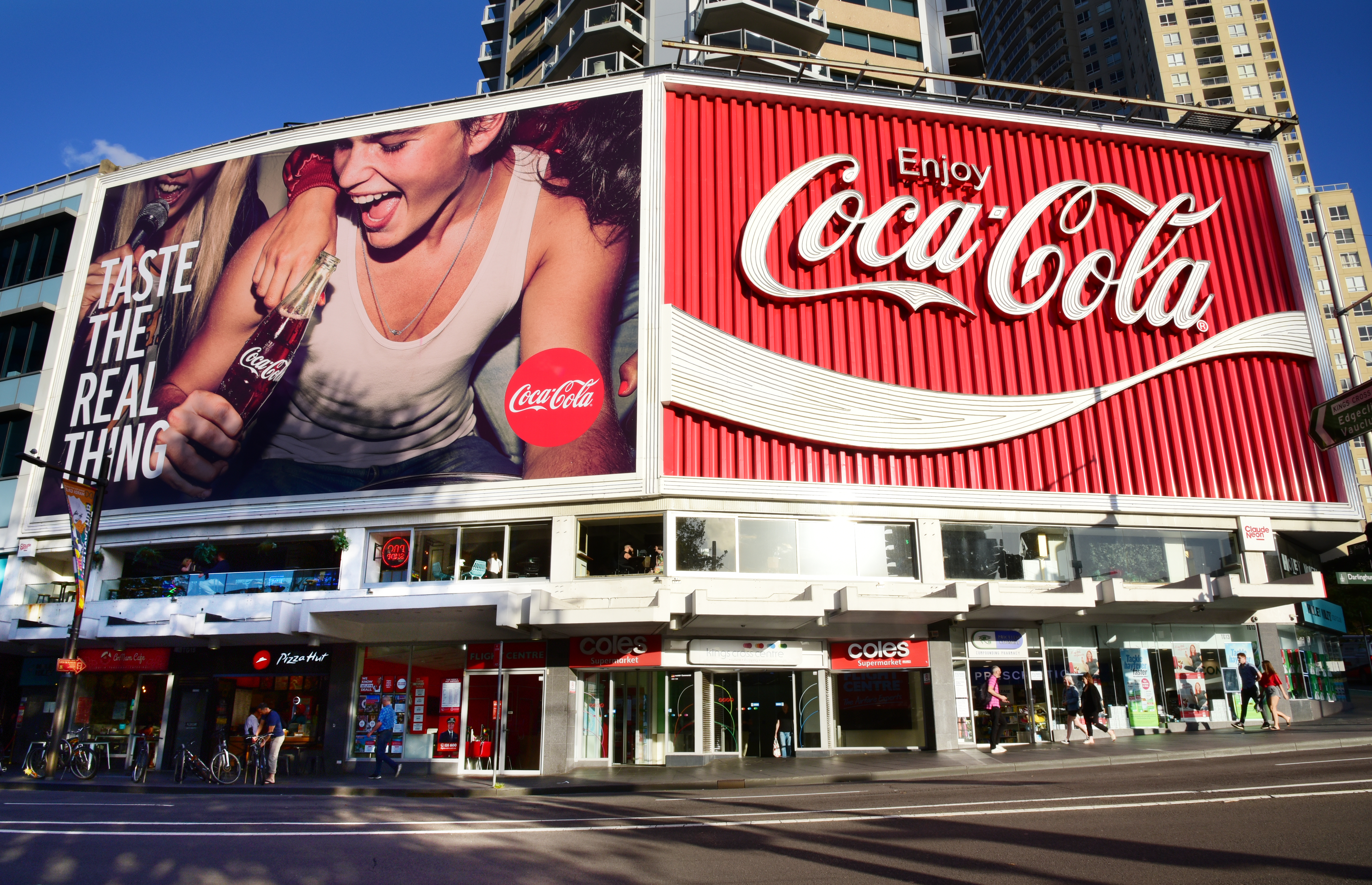 Sydney,,Australia,-,14,February,,2020:,Coca,Cola,Neon,Sign