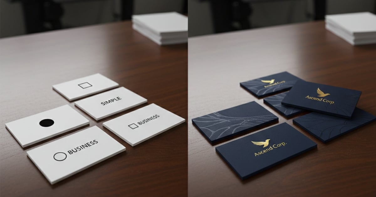 When to Avoid Premium Finishes Print